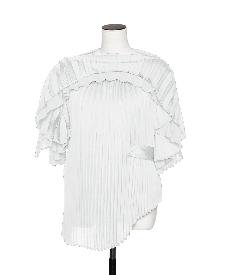 Curve Pleats Tops